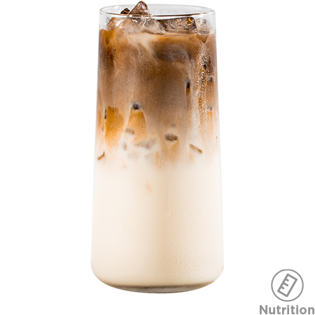 Calories in Gloria Jeans Cold Brew Iced Coffee White - Regular